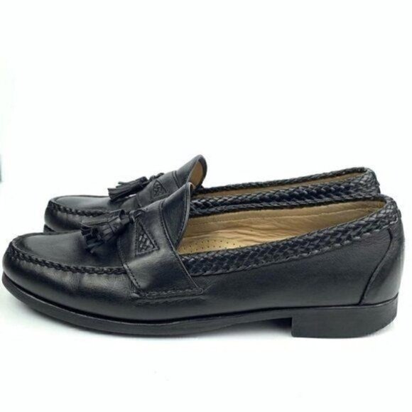 Allen Edmonds Maxfield sz 12 Black leather loafers main image 7